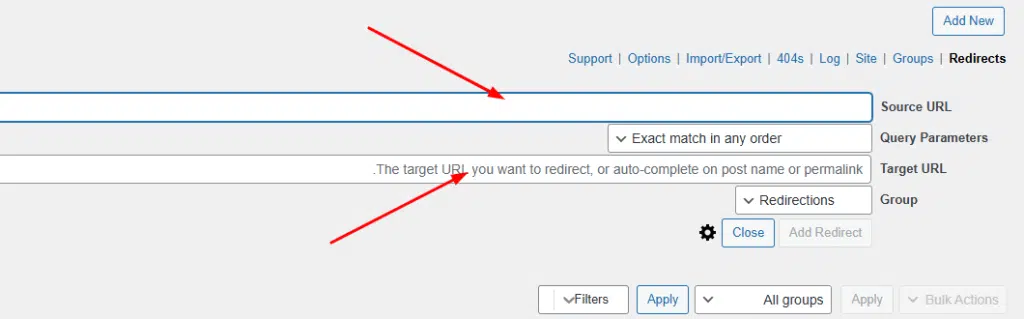 הפניית 301 בוורדפרס עם תוסף Redirection – המדריך המלא